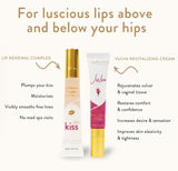 Julva® Lip Duo by Dr. Anna Cabeca, DO – Nourishing Vulva & Intimate Lip Care Set