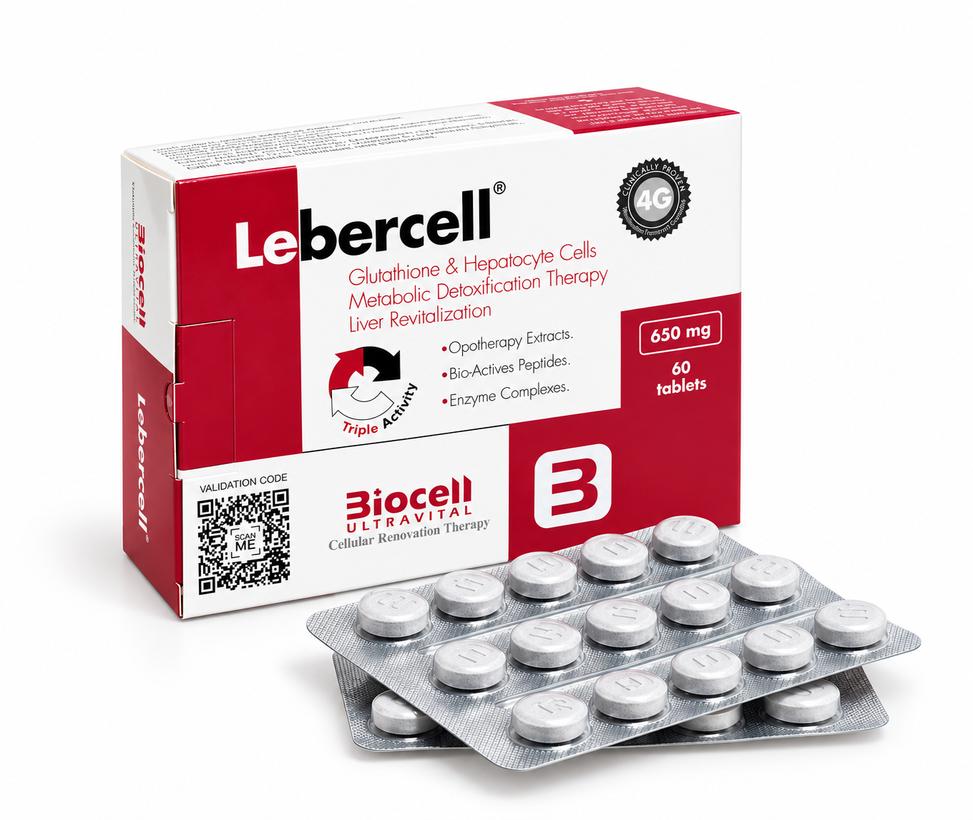 Biocell 4G - Lebercell® Detoxification Therapy - Oral Chelation