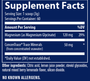 Magnesium Glycinate Powder 60 Servings Supplement Facts
