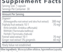 Motility Assist 30 Capsules Supplement Facts