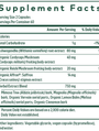 Nighttime HPA 120 Capsules Supplement Facts