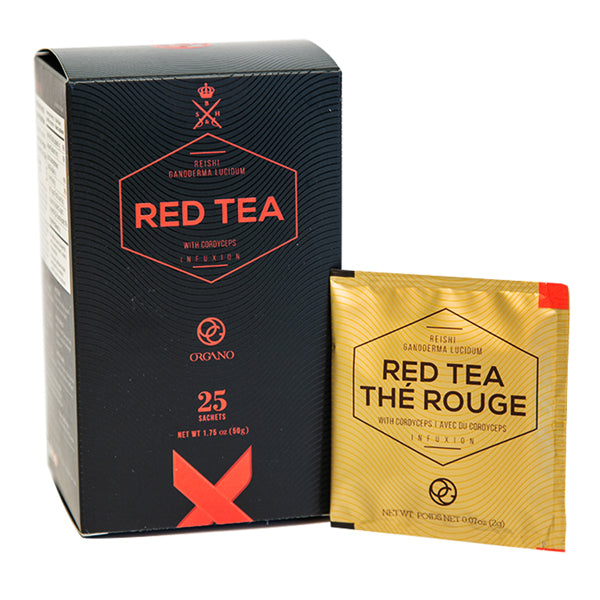 Organo™ Organic Red Tea – Rooibos Herbal Tea | Caffeine-Free & USDA Organic