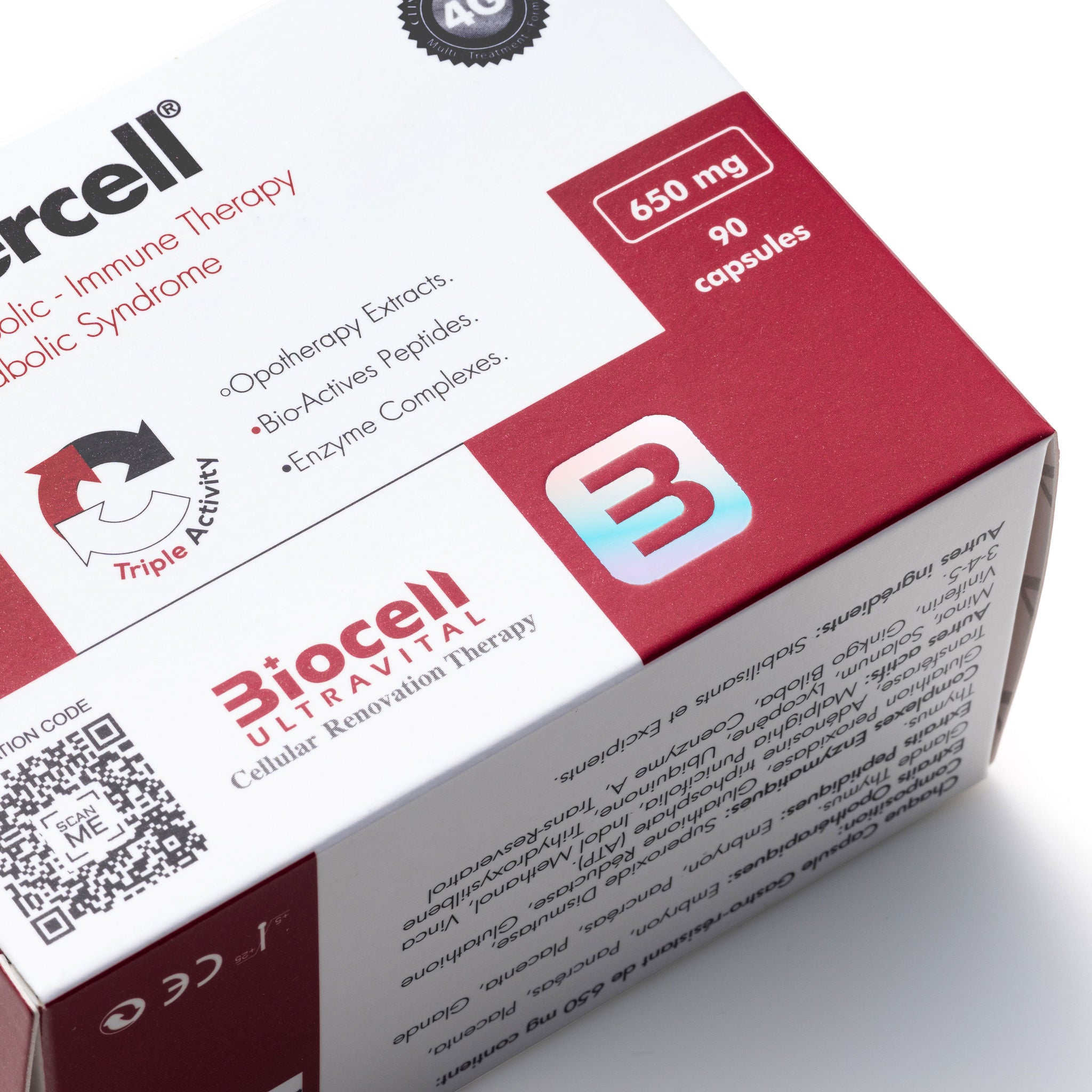 Cellorgance® 4G Revercell – Cellular Detox, Antioxidant Strength & Organ Renewal Support