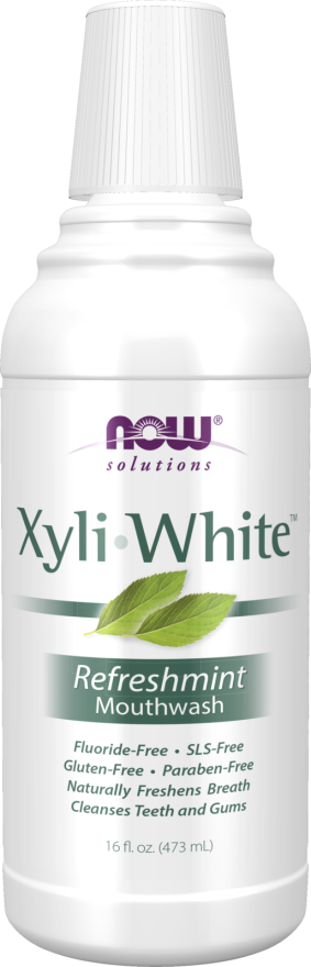 NOW's XyliWhite Mouthwash, 16oz